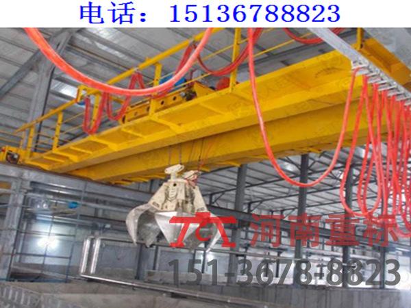 湖北荊門16噸抓斗行車生產(chǎn)廠家分享不同型號的行車的耗能
